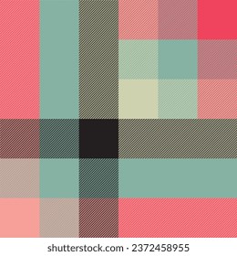 Resumen Retro chequear el patrón de plaid en Pink Seamless herringbone tartan ilustración set para bufanda, manta, otros modernos primavera verano otoño invierno impresión de tela de vacaciones de invierno.