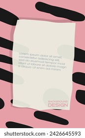 Abstract retro color pattern cartoon texture for doodle geometric elements background. Vector shape for brochure cover template design.