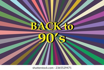 Abstract retro colorful 90's style wallpaper