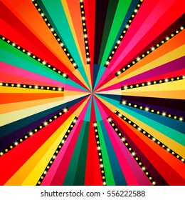 Abstract retro colorful shining background. Vector illustration