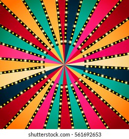 Abstract retro colorful shining background. Vector illustration