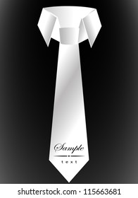 Abstract retro cravat