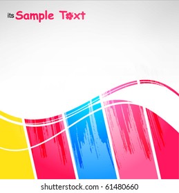Abstract retro design