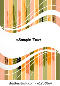 Abstract retro design