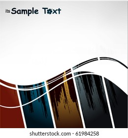 Abstract retro design