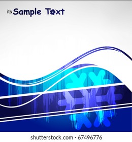 Abstract retro design background