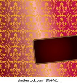 Abstract retro design. Vector.