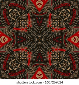 abstract retro elements of geometric shapes and lines vector for design