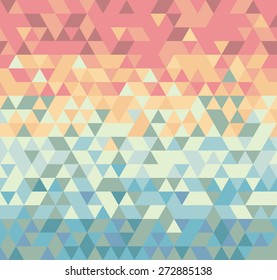 Abstract retro geometric background 