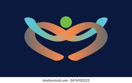 abstract Retro geometric background. Gradient color poster with flat figures. Banner Design	