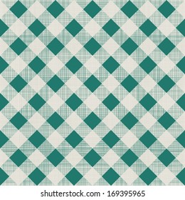abstract retro geometric background in green and grey with seamless texture pattern