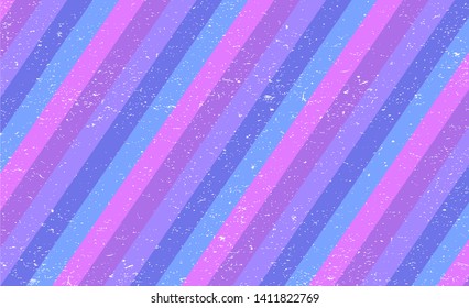 Abstract retro geometric background summer print blue pink lilac the effect of wear Vector Illustration, vintage pattern. For fabric, textile, wrapping paper, card, invitation,Wallpaper. Elegant