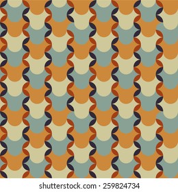 abstract retro geometric pattern