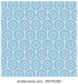 Abstract Retro Geometric pattern