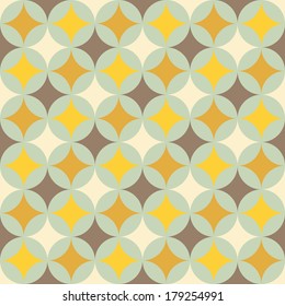 abstract retro geometric pattern for design