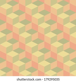 abstract retro geometric pattern for design