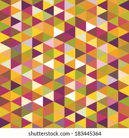 abstract retro geometric pattern for design