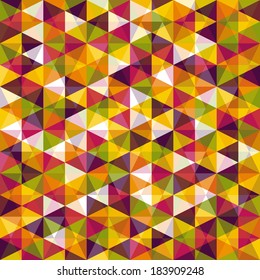 abstract retro geometric pattern for design
