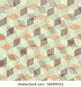 abstract retro geometric pattern for design