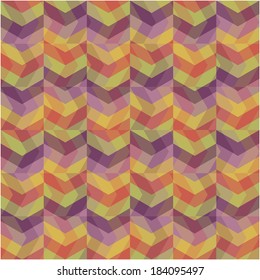 abstract retro geometric pattern for design