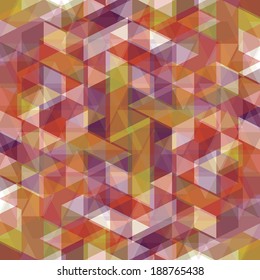 abstract retro geometric pattern for design