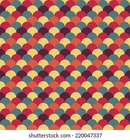 abstract retro geometric pattern for design