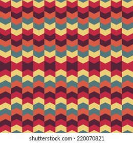 abstract retro geometric pattern for design