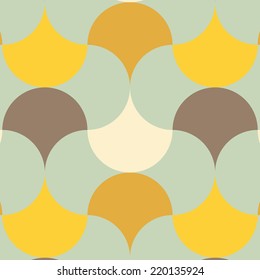 abstract retro geometric pattern for design