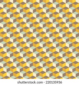 abstract retro geometric pattern for design