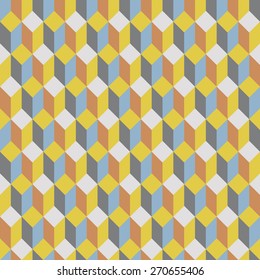 abstract retro geometric pattern for design