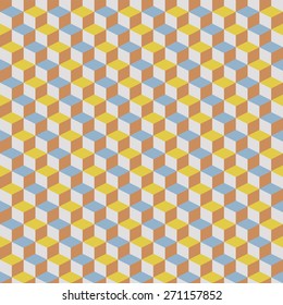 abstract retro geometric pattern for design