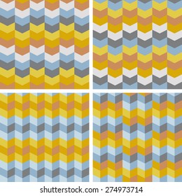 abstract retro geometric pattern for design