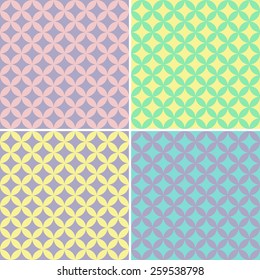abstract retro geometric pattern illustration eps 10