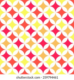 abstract retro geometric pattern illustration eps 10