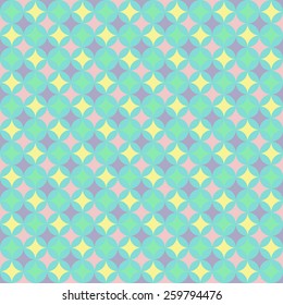 abstract retro geometric pattern illustration eps 10