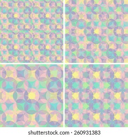 abstract retro geometric pattern illustration for design