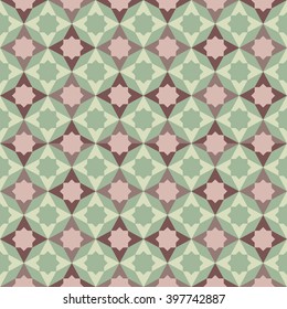 abstract retro geometric pattern vector illustration design