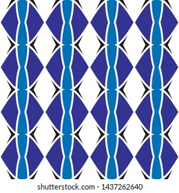 Abstract Retro Geometric seamless pattern with triangles. Stained-glass