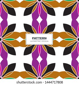 Abstract Retro Geometric seamless pattern with triangles. 