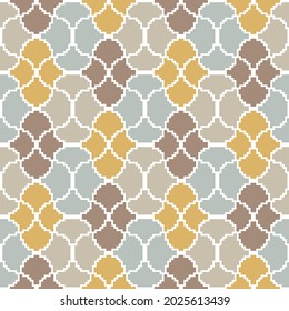 Abstraktes geometrisches, nahtloses Muster mit Dreiecken. geometrisches Retromuster im Herbst, 
