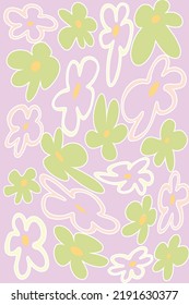 Abstract Retro Geometric seamless pattern with geometry form . Vector illustration
