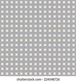 Abstract Retro Geometric seamless pattern with ovals. Vector Illustration