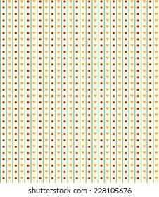 Abstract Retro Geometric seamless pattern. Vector Illustration