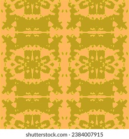 Abstract Retro Geometric seamless pattern with triangles. Vector Illustration Dark blue and gold texture. Graphic modern pattern