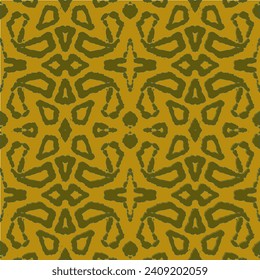 Abstract Retro Geometric seamless pattern with triangles. Vector Illustration Bizarre Art Illustration