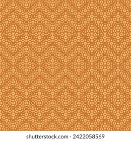 Abstract Retro Geometric seamless pattern with triangles. Vector Illustration Blurred newspaper background. Aged newspaper textured paper. 