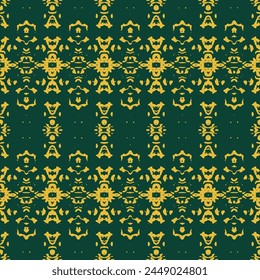 Abstract Retro Geometric seamless pattern with triangles. Vector Illustration Hand-Drawn Vector Illustration.