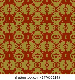 Abstract Retro Geometric seamless pattern with triangles. Vector Illustration Hand drawn seamless abstract pattern from tiles.