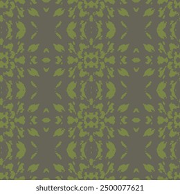 Abstract Retro Geometric seamless pattern with triangles. Vector Illustration Handmade. Print for textiles. Grunge texture. Vector illustration.