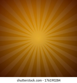 Abstract Retro Gold Vector Background 